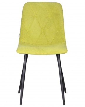 Стул обеденный DOBRIN CHILLY ROMBO, Лайм Simple 14, основание черное в Камышлове - kamyshlov.ok-mebel.com | фото 6