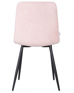 Стул обеденный DOBRIN CHILLY ROMBO, Розовый Simple 03, основание черное в Камышлове - kamyshlov.ok-mebel.com | фото 5