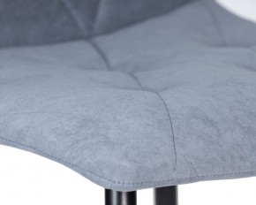 Стул обеденный DOBRIN CHILLY ROMBO, Серо-голубой Simple 26, основание черное в Камышлове - kamyshlov.ok-mebel.com | фото 9