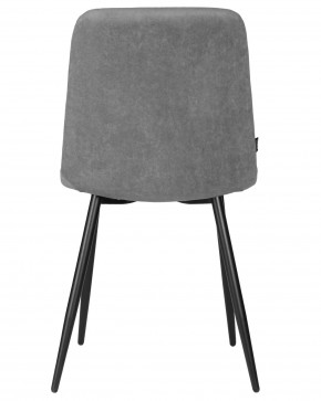 Стул обеденный DOBRIN CHILLY ROMBO, Серый Simple 33, основание черное в Камышлове - kamyshlov.ok-mebel.com | фото 5