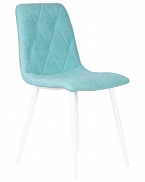 Стул обеденный DOBRIN CHILLY ROMBO, Тиффани Simple 51, основание белый в Камышлове - kamyshlov.ok-mebel.com | фото 2