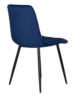 Стул обеденный DOBRIN CHILLY, Темно-синий Holland 60, основание черное в Камышлове - kamyshlov.ok-mebel.com | фото 4