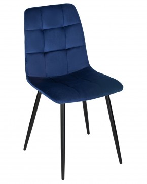 Стул обеденный DOBRIN CHILLY, Темно-синий Holland 60, основание черное в Камышлове - kamyshlov.ok-mebel.com | фото 7