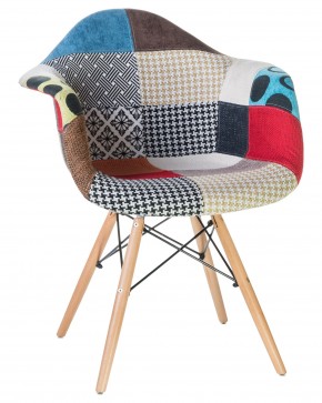 Стул обеденный DOBRIN DAW PATCHWORK, цвет сиденья мозаика в Камышлове - kamyshlov.ok-mebel.com | фото