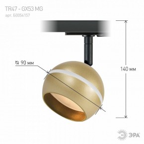 Светильник на штанге Эра  TR47 - GX53 MG в Камышлове - kamyshlov.ok-mebel.com | фото 8