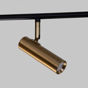 Светильник на штанге Eurosvet Epiphania 20252/6 LED черный/латунь в Камышлове - kamyshlov.ok-mebel.com | фото 5
