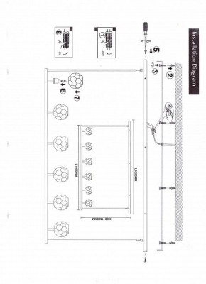 Светильник на штанге Imperiumloft RH Boule De Cristal Linear 40,1222 в Камышлове - kamyshlov.ok-mebel.com | фото 11