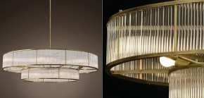 Светильник на штанге Imperiumloft RH Marais Round Chandelier 40,2668 в Камышлове - kamyshlov.ok-mebel.com | фото 2