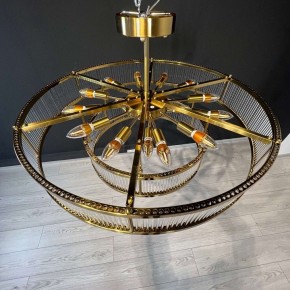 Светильник на штанге Imperiumloft RH Marais Round Chandelier 40,2668 в Камышлове - kamyshlov.ok-mebel.com | фото 8
