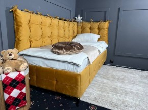 СВЕТЛАНА 3 Кровать угловая (Горчичный) в Камышлове - kamyshlov.ok-mebel.com | фото 4