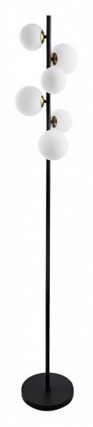 Торшер Arte Lamp Gemini A2243PN-6BK в Камышлове - kamyshlov.ok-mebel.com | фото