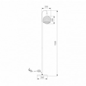 Торшер Eurosvet Gemini 80492/1 черный в Камышлове - kamyshlov.ok-mebel.com | фото 4