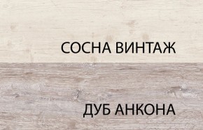 Тумба 1D1SU, MONAKO, цвет Сосна винтаж/дуб анкона в Камышлове - kamyshlov.ok-mebel.com | фото 3