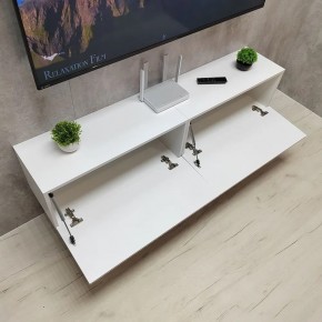 Тумба подвесная под ТВ LINES MTV1-MA 750 Белый матовый (Белый-M 10.1.2) в Камышлове - kamyshlov.ok-mebel.com | фото 10