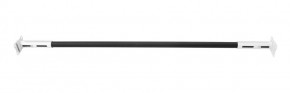 Турник раздвижной 1450-1700 цв. белый-черный FLEXTER PROFI в Камышлове - kamyshlov.ok-mebel.com | фото