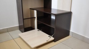 Вешалка "Антре" (венге/вудлайн кремовый/профиль венге/зеркало) в Камышлове - kamyshlov.ok-mebel.com | фото 6