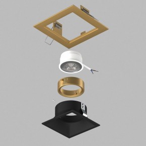 Встраиваемый светильник Lightstar Domino D51307GMOD в Камышлове - kamyshlov.ok-mebel.com | фото 3