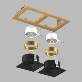 Встраиваемый светильник Lightstar Domino D5230707GMOD в Камышлове - kamyshlov.ok-mebel.com | фото 2
