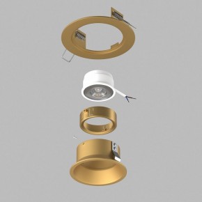 Встраиваемый светильник Lightstar Domino D61303GMOD в Камышлове - kamyshlov.ok-mebel.com | фото 3