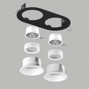 Встраиваемый светильник Lightstar Domino D6570606WMOD в Камышлове - kamyshlov.ok-mebel.com | фото 3
