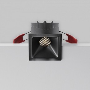 Встраиваемый светильник Maytoni Alfa LED DL043-01-10W4K-SQ-B-1 в Камышлове - kamyshlov.ok-mebel.com | фото 5