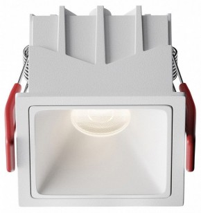 Встраиваемый светильник Maytoni Alfa LED DL043-01-10W4K-SQ-W-1 в Камышлове - kamyshlov.ok-mebel.com | фото