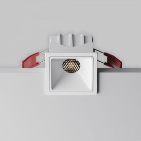 Встраиваемый светильник Maytoni Alfa LED DL043-01-10W4K-SQ-W-1 в Камышлове - kamyshlov.ok-mebel.com | фото 3