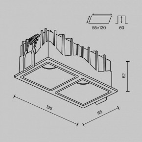 Встраиваемый светильник Maytoni Alfa LED DL043-02-10W3K-SQ-W-1 в Камышлове - kamyshlov.ok-mebel.com | фото 10