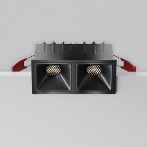 Встраиваемый светильник Maytoni Alfa LED DL043-02-10W4K-SQ-B-1 в Камышлове - kamyshlov.ok-mebel.com | фото 2