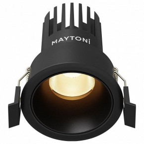 Встраиваемый светильник Maytoni Dip DL115-10W-2.7K-B в Камышлове - kamyshlov.ok-mebel.com | фото