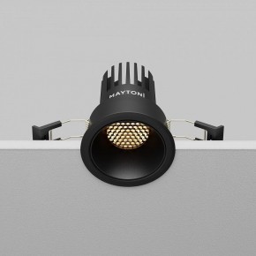Встраиваемый светильник Maytoni Dip DL115-10W-2.7K-B в Камышлове - kamyshlov.ok-mebel.com | фото 7
