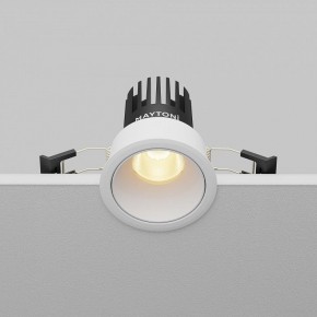 Встраиваемый светильник Maytoni Dip DL115-10W-2.7K-W в Камышлове - kamyshlov.ok-mebel.com | фото 5