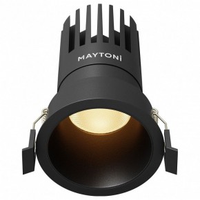 Встраиваемый светильник Maytoni Dip DL118-15W-2.7K-B в Камышлове - kamyshlov.ok-mebel.com | фото