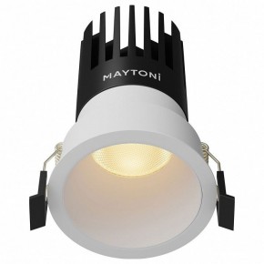 Встраиваемый светильник Maytoni Dip DL118-15W-2.7K-W в Камышлове - kamyshlov.ok-mebel.com | фото