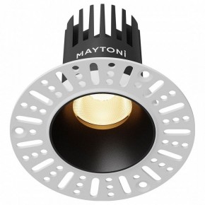 Встраиваемый светильник Maytoni Dip DL119-10W-2.7K-TRS-B в Камышлове - kamyshlov.ok-mebel.com | фото