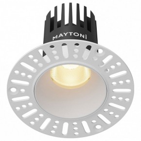 Встраиваемый светильник Maytoni Dip DL119-10W-2.7K-TRS-W в Камышлове - kamyshlov.ok-mebel.com | фото