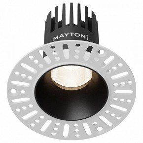 Встраиваемый светильник Maytoni Dip DL119-10W-4K-TRS-B в Камышлове - kamyshlov.ok-mebel.com | фото
