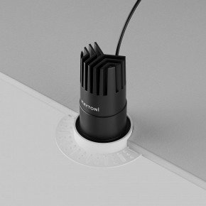Встраиваемый светильник Maytoni Dip DL120-10W-2.7K-TRS-B в Камышлове - kamyshlov.ok-mebel.com | фото 6