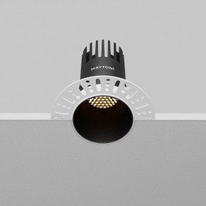 Встраиваемый светильник Maytoni Dip DL120-10W-2.7K-TRS-B в Камышлове - kamyshlov.ok-mebel.com | фото 7