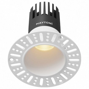 Встраиваемый светильник Maytoni Dip DL120-10W-2.7K-TRS-W в Камышлове - kamyshlov.ok-mebel.com | фото