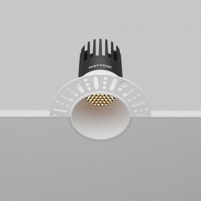 Встраиваемый светильник Maytoni Dip DL120-10W-2.7K-TRS-W в Камышлове - kamyshlov.ok-mebel.com | фото 8