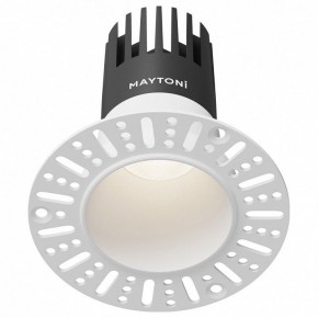 Встраиваемый светильник Maytoni Dip DL120-10W-4K-TRS-W в Камышлове - kamyshlov.ok-mebel.com | фото