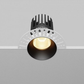 Встраиваемый светильник Maytoni Dip DL121-15W-2.7K-TRS-B в Камышлове - kamyshlov.ok-mebel.com | фото 5