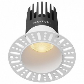 Встраиваемый светильник Maytoni Dip DL122-15W-2.7K-TRS-W в Камышлове - kamyshlov.ok-mebel.com | фото