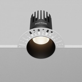 Встраиваемый светильник Maytoni Dip DL122-15W-4K-TRS-B в Камышлове - kamyshlov.ok-mebel.com | фото 4