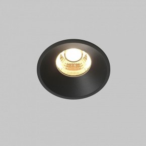 Встраиваемый светильник Maytoni Round DL058-7W2.7K-B в Камышлове - kamyshlov.ok-mebel.com | фото 3