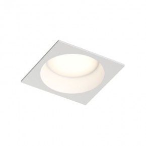 Встраиваемый влагозащищенный светильник DEEP, IP65, 15 Вт, GU5.3, LED, белый, пластик в Камышлове - kamyshlov.ok-mebel.com | фото 4