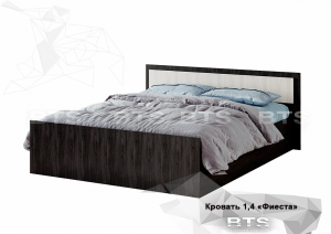 "Фиеста" кровать 1,4м LIGHT в Камышлове - kamyshlov.ok-mebel.com | фото 2