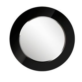Зеркало круглое черный (РМ/02) в Камышлове - kamyshlov.ok-mebel.com | фото