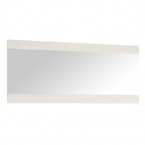 Зеркало /TYP 121, LINATE ,цвет белый/сонома трюфель в Камышлове - kamyshlov.ok-mebel.com | фото 1